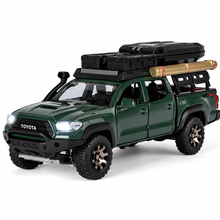 Машинка Toyota Tacoma зеленый TK-9415 игрушка 1:32 (6981358651158)