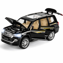 Машинка Toyota Land Cruiser 200 1:24 Черный (C4092, 6971697756454)