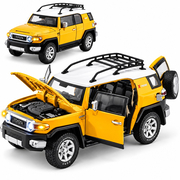 Машинка Toyota FJ Cruiser 1:24 Желтый (C4172, 6971697756362)