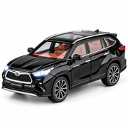 Машинка Toyota Highlander Hybrid 1:24 Черный (1901-260, 6972206112396)