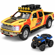 Машинка Ford Raptor 1:24 Оранжевый (8910, 6949690089107)