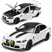 Машинка BMW M3 1:24 Белый (H2503, 6974774141563)