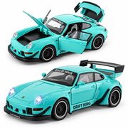 Машинка Porsche 911 RWB 1:22 Бирюзовый (VB24455, 6948576344552)