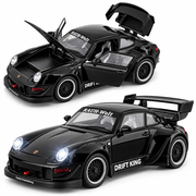 Машинка Porsche 911 RWB 1:22 Черный (VB24455, 6948576344552)
