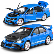 Машинка Mitsubishi Lancer 1:24 Синий (1901-623, 6972206116271)
