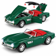 Машинка BMW 507 1:24 Зеленый (C379-1, 6973155903790)