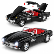 Машинка BMW 507 1:24 Черный (C379-1, 6973155903790)