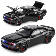 Машинка Dodge Challenger SRT Hellcat 1:24 Черный (C2463, 6973140917634)