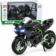 Мотоцикл Kawasaki Ninja H2R 1:12 Черный (VB12023, 6948576310236)