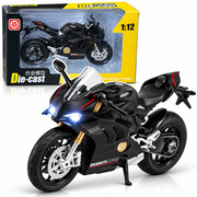 Мотоцикл Ducati Panigale V4S 1:12 Черный (M12-34A, 6955060600520)