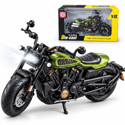 Мотоцикл Harley Davidson 1:12 Зеленый (M12-16A, 6955060600520)
