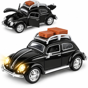Машинка Volkswagen Beetle 1:32 Черный (32522, 6972112099668)