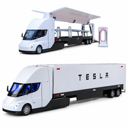 Машинка Tesla Semi 1:32 Белый (VB32783, 6948576327838)