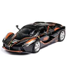 Машинка Ferrari LaFerrari FXX K 1:32 игрушечная Черный (6974170650300)