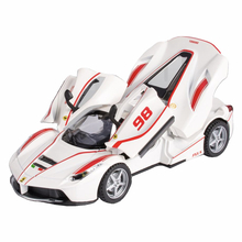 Машинка Ferrari LaFerrari FXX K 1:32 игрушечная Белый (6974170650300)