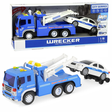 Игрушка эвакуатор с машинкой Синий (WY570E, 6974060115834) Игрушка эвакуатор с машинкой Синий (WY570E, 6974060115834)
