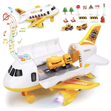 Самолет-гараж с машинками (HS8009A, 6980077110304)