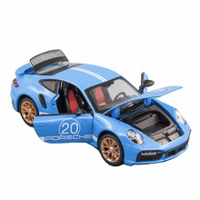 Машинка Porsche 911 Turbo S 1:32 игрушечная Синий (LF-01232, 6968873650910)