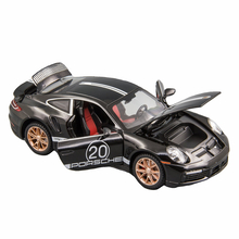 Машинка Porsche 911 Turbo S 1:32 игрушечная Черный (LF-01232, 6968873650910)