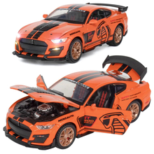Машинка Ford Mustang 1:32 игрушечная Оранжевый (LF-03608, 6968873651306)