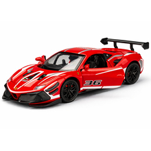Машинка Ferrari 488 Красный 1:32 игрушка (10820, 6974170651970)