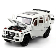 Машинка Gelandewagen G63 32052 1:32 Белый (6927062502058)