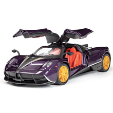 Машинка Pagani Huayra Dinastia 1:24 Темно-фиолетовый (GT-01557, 6976008652388)