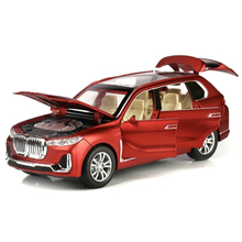 Машинка BMW X7 1:32 игрушечная Красный (GT-01120, 6976008650353) Машинка BMW X7 1:32 игрушечная Красный (GT-01120, 6976008650353)