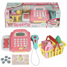Игрушка кассовый аппарат SK70D с корзинкой и продуктами (6973836401928)