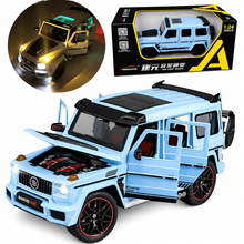 Машинка Gelandewagen Brabus DC24251 1:24 голубой (6970266024161)