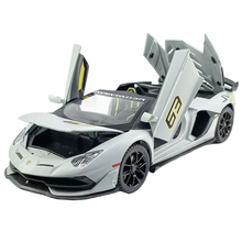Машинка Lamborghini Aventador DC24301 серый 1:24 (6970266024406)