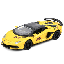 Машинка Lamborghini Aventador DC24301 желтый 1:24 (6970266024406)