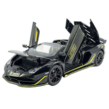 Машинка Lamborghini Aventador DC24301 черный 1:24 (6970266024406)