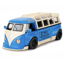 Машинка Volkswagen Transporter T1 1:32 игрушечная Синий (TK-19102, 6983187650722)