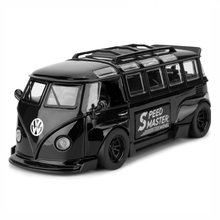 Машинка Volkswagen Transporter T1 1:32 игрушечная Черный (TK-19102, 6983187650722)