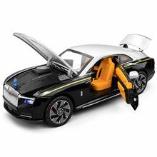 Машинка Rolls Royce Spectre Черно-серый 1:24 игрушка (GT-41074, 6976008655068)