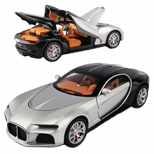 Машинка Bugatti Atlantic Черно-серый 1:24 игрушка (24592, 6971697753217) Машинка Bugatti Atlantic Черно-серый 1:24 игрушка (24592, 6971697753217)