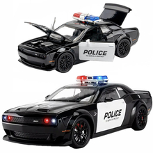 Машинка Dodge Challenger полицейская 1:24 игрушка Черный (GT-98350, 6976008655730) Машинка Dodge Challenger полицейская 1:24 игрушка Черный (GT-98350, 6976008655730)