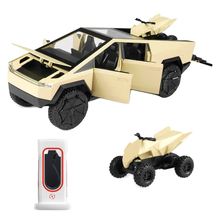 Машинка Tesla Cybertruck 1:24 игрушка Бежевый (EL86545, 6975607650474) Машинка Tesla Cybertruck 1:24 игрушка Бежевый (EL86545, 6975607650474)
