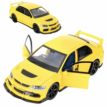 Машинка Mitsubishi Lancer 21032 1:32 желтый (6973731462864)