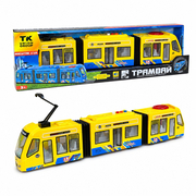 Трамвай игрушка Желтый (60147, 6945717416307)