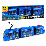 Трамвай игрушка Синий (60147, 6945717416307)