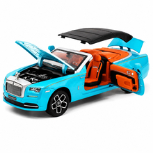 Машинка Rolls-Royce Dawn XA2410 1:24 голубой (6972512141219)