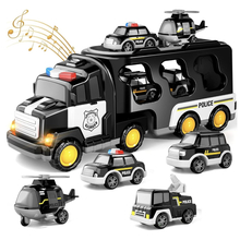 Игрушка автовоз с машинками Черный (60717) Игрушка автовоз с машинками Черный (60717)