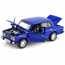 Машинка Жигули Ваз-2106 611A 1:32 синий (6949690886119)