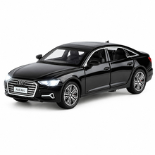 Машинка Audi A6L H83062 1:32 черный (6976085473173) Машинка Audi A6L H83062 1:32 черный (6976085473173)