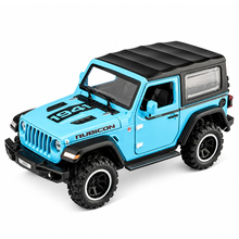 Машинка Jeep Rubicon DC32361 1:32 голубой (6970266024086)