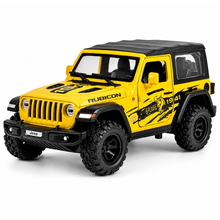 Машинка Jeep Rubicon DC32361 1:32 желтый (6970266024086)