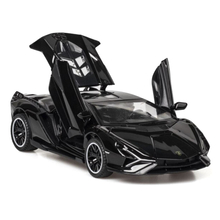 Машинка Lamborghini Sian 1:32 игрушечная Черный (28104, 6974170650713)