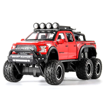 Машинка Ford Raptor 32033 1:24 красный (6971697750148)